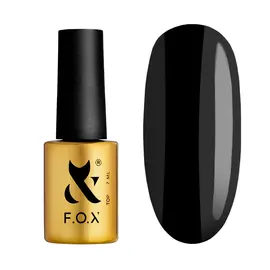 F.O.X. Top Black, 7 ml. Кольоровий топ, чорний #1