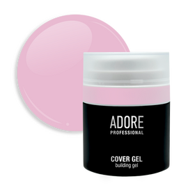 ADORE. Cover Gel, 30 g, #04, Angelic. Напівпрозорий гель для нарощування, холодний рожевий #1