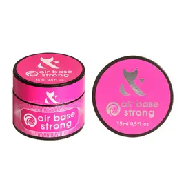 F.O.X. Air Base Strong, clear, 15 ml. Жорстка прозора база #1
