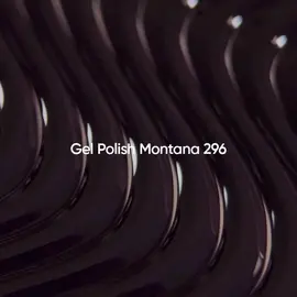 NOTD. Gel Polish Montana #296, 10 ml, гель-лак темно-фіолетовий #2