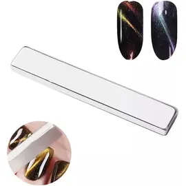 SAGA. Magnet for Gel Polish Cat's eye, 6 cm. Магніт ПРЯМОКУТНИЙ для "котячого ока" #2