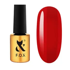 F.O.X. Gel polish, Lipstick Collection, #004, Scarlet Spell, 7 ml. Гель-лак #1