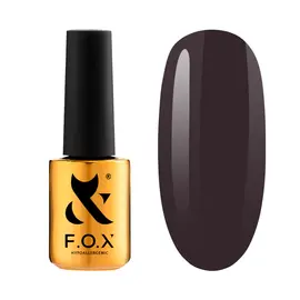 F.O.X. Gel polish, Spectrum, #121, Raisin, 7 ml. Гель-лак #1