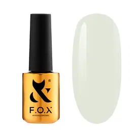 F.O.X. Gel polish, Spectrum, #132, Mint White, 7 ml. Гель-лак #1