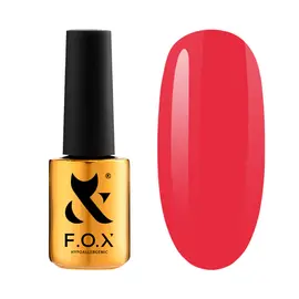 F.O.X. Gel polish, Spectrum, #143, Hot Pink, 7 ml. Гель-лак, неоновий #1