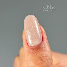 TOUCH. Builder Gel, Shine Mix, #6, 15 ml #2