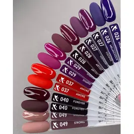F.O.X. Gel polish, Spectrum, #026, Melancholia, 7 ml. Гель-лак #2