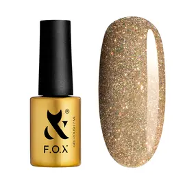 F.O.X. Gel polish, Flashback #004, 7 ml. Гель-лак світловідбиваючий #1