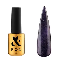 F.O.X. Gel polish, Cat Eye Galaxy #004, 7 ml. Гель-лак "Котяче око" #1