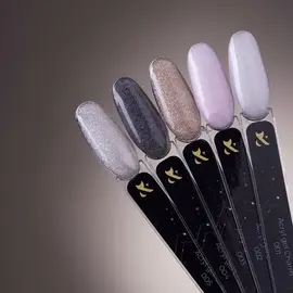 F.O.X. Acryl gel, Charm #001, Milk, 15 ml. Світловідбиваючий густий акригель з шимером #2