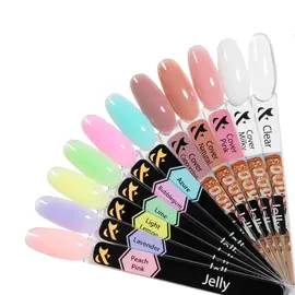 F.O.X. Jelly Gel, 15 ml, Cover Natural. Густий будівельний гель-желе #2