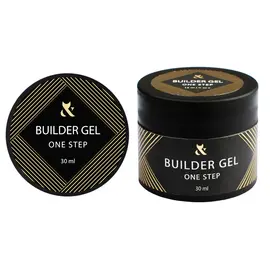 F.O.X. Builder Gel, One Step, 30 ml, Clear. Однофазний гель для укріплення та моделювання #1