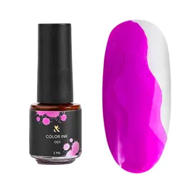 F.O.X. Color Ink, #003, 5 ml, Pink. Кольорова туш для дизайну в акварельній техніці #1