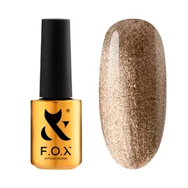 F.O.X. Gel polish, Party #003, 7 ml. Гель-лак з шимером #1