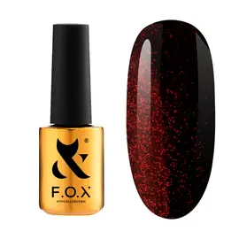 F.O.X. Gel polish, Party #011, 7 ml. Гель-лак з шимером #1