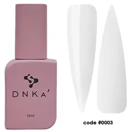 DNKa’. Fast Gel, #0003, Clio, 12 ml, гель для зміцнення та нарощування #1