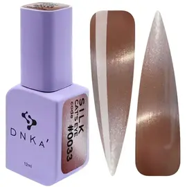 DNKa’. Gel Polish Cat`s Eye, Silk, #0033, 12 ml, гель-лак "Котяче око" #1