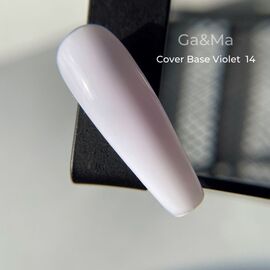 УЦІНКА / GA&MA. Cover base #14, VIOLET, 15 ml ( попередня упаковка) #1