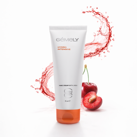 GÉMELY (ex GA&MA). Hydro Intensive cream with urea, CHERRY LIQUEUR, 75 ml, Гідроінтенсивний крем з сечовиною, Вишневий лікер #2