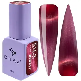 DNKa’. Gel Polish Cat`s Eye, Silk, #0037, 12 ml, гель-лак "Котяче око #1