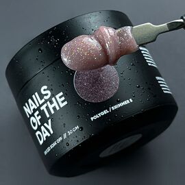 УЦІНКА / NOTD. Polygel, Shimmer #05, 30 ml, полігель дрібнозернистий з шимером #1