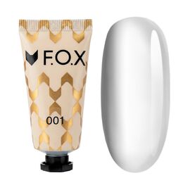 F.O.X. Poly gel Nano, #001, 15 ml. Надміцний полігель для моделювання #1