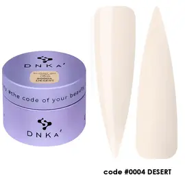 DNKa’. Builder Gel, Light, #0004, Desert, 30 ml, гель для моделювання #1