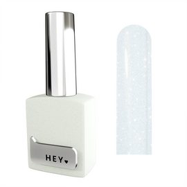 HEYLOVE. Smart gel, HAIL, 15 ml, builder gel in a bottle, гель для нарощування з шимером #1