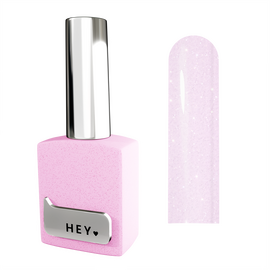 HEYLOVE. Smart gel, PETALRAIN, 15 ml, builder gel in a bottle, гель для нарощування з шимером #1