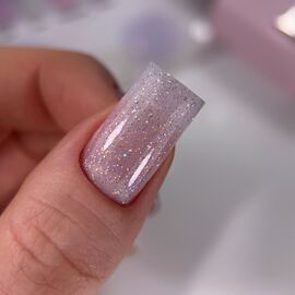 HEYLOVE. Smart gel, MIST, 15 ml, builder gel in a bottle, гель для нарощування з шимером #2
