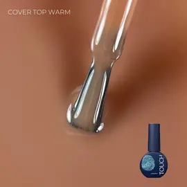 TOUCH. Cover Top coat, Warm, 7 ml #1