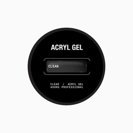ADORE. Аcryl Gel, 30 ml, clear. Акрил-гель, прозорий #2