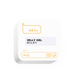 УЦІНКА / HEYLOVE. Jelly Gel, MILKY, 20 g, гель-желе #1