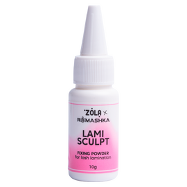 ZOLA x Romashka. Fixing Powder for lash lamination, LamiSculpt, 10 g. Фіксуюча пудра для ламінування вій #1