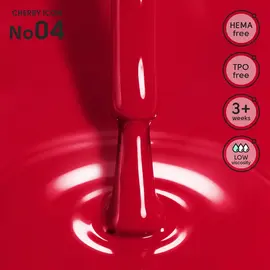 SHELLY. Gel Polish #04, Cherry Icon, 12 ml. Гель лак #2