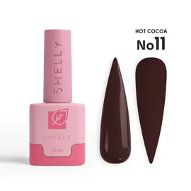 SHELLY. Gel Polish #11, Hot Cocoa, 12 ml. Гель лак #1
