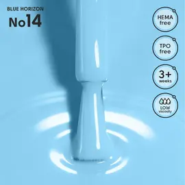 SHELLY. Gel Polish #14, Blue Horizon, 12 ml. Гель лак #2