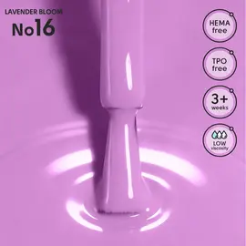 SHELLY. Gel Polish #16, Lavender Bloom, 12 ml. Гель лак #2