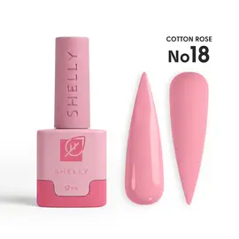 SHELLY. Gel Polish #18, Cotton Rose, 12 ml. Гель лак #1
