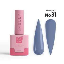 SHELLY. Gel Polish #31, Pastel Sky, 12 ml. Гель лак #1