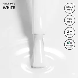 SHELLY. Milky Base, White, 12 ml. Кольорова база #2