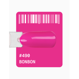 ADORE. Gel Polish, #490, Bonbon, 12 ml. Гель-лак, екстра рожевий #2