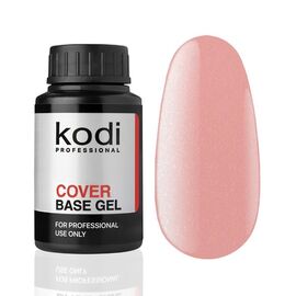 УЦІНКА / KODI Cover base #3, COLD PINK with shimmer, 30 ml, Холодний рожевий з шимером #1