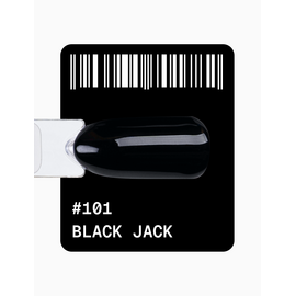ADORE. Gel Polish, #101, Black Jack, 12 ml. Гель-лак, чорний #2