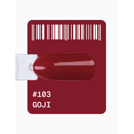 ADORE. Gel Polish, #103, Goji, 12 ml. Гель-лак, темно-червоний iз вишневим пiдтоном #2