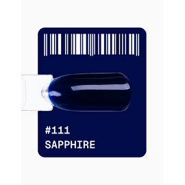 ADORE. Gel Polish, #111, Saphire, 12 ml. Гель-лак, темний королівський синій #2