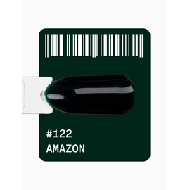 ADORE. Gel Polish, #122, Amazon, 12 ml. Гель-лак, чорно-зелений #2