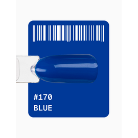 ADORE. Gel Polish, #170, Blue, 12 ml. Гель-лак, класичний синій #2