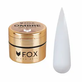 F.O.X. Ombre Gel Paint #001, 5 ml. Кольорова гель-фарба для омбре #1
