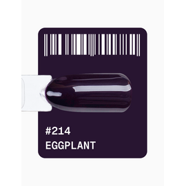 ADORE. Gel Polish, #214, Eggplant, 12 ml. Гель-лак, баклажан #2